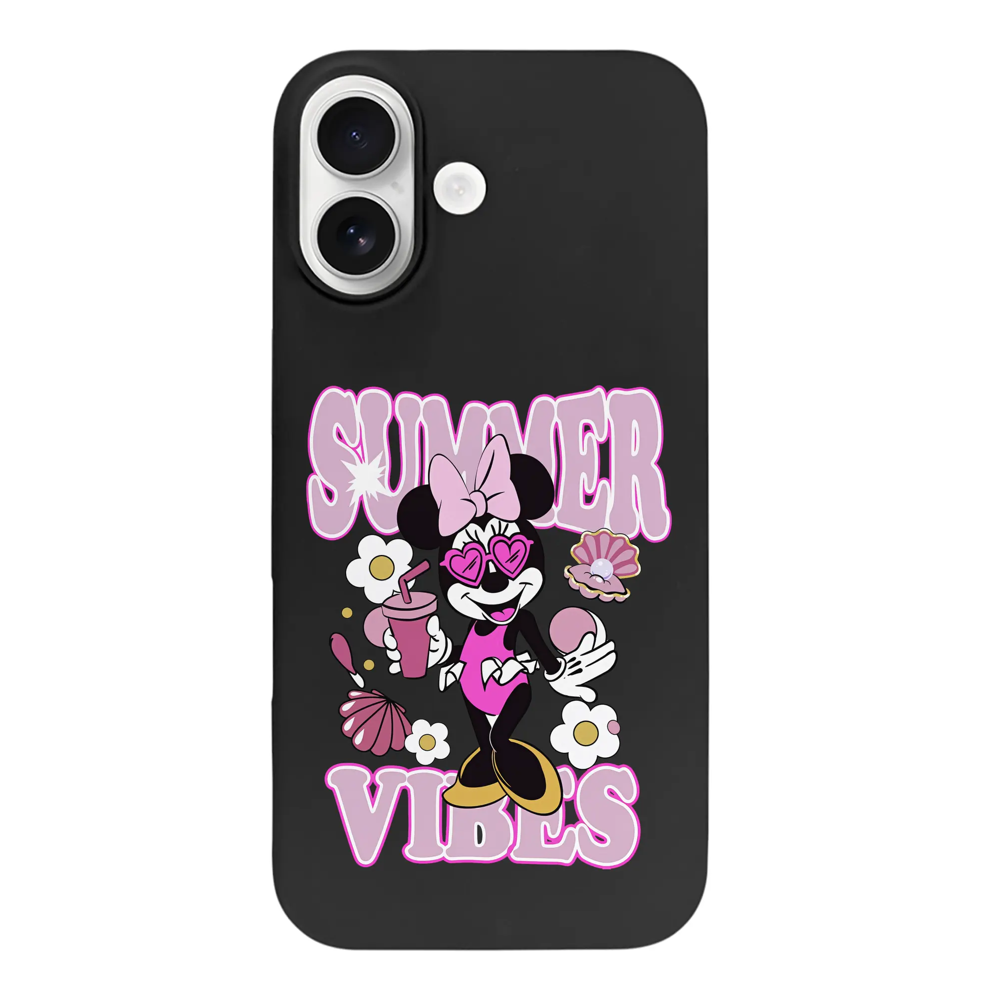 ミッキーマウス（Mickey Mouse） グッズ ミニーマウス（Minnie Mouse） - iPhone 17 シリーズ シリコンケース 薄型 耐衝撃 指紋防止 ソフトタッチカバー 精密フィット 傷防止 保護ケース iPhone 17/17 Air/17 Pro/17 Pro Max 対応